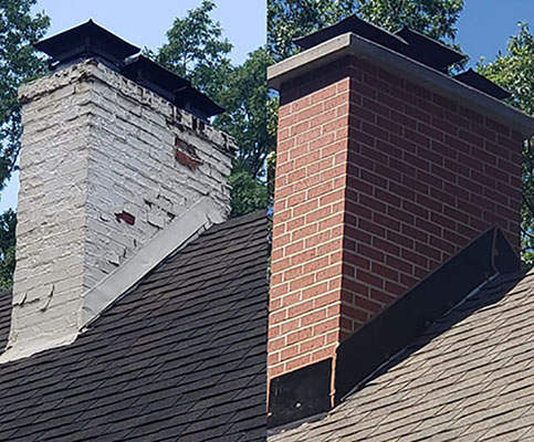 chimney rebuild